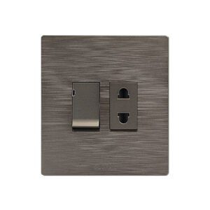 1 Switch + 1 Socket Clopal Flatty Series