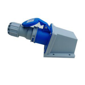 Industrial Socket and Plug Surface Mounted 220-240 V – 16A 3-Pin – Blue - Online dealer in Pakistan