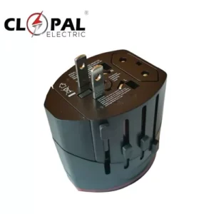 Travel Adapters 15 Travel Adapter International Plug Charging Dual USB Port Universal AC Socket Online in Pakistan