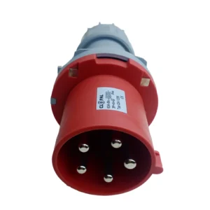 Industrial Plug 220-240 V – 63A 5-Pin – Red - Online supplier in Pakistan