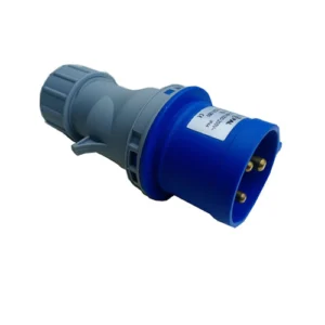 Industrial Plug 220-240 V – 32A 3-Pin – Blue - Online dealer in Pakistan