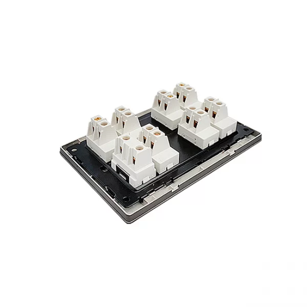 Clopal Flatty Series 4 switch + 2 socket Superior Quality 5 Clopal Flatty Series 4 switch + 2 socket Superior Quality - Image 5