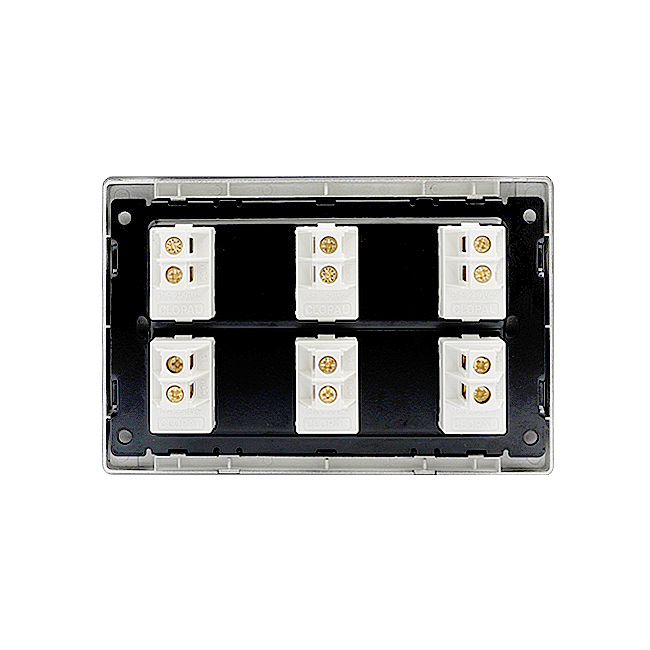 Clopal Flatty Series 6-Gang Switch Superior Quality 4 Clopal Flatty Series 6-Gang Switch Superior Quality - Image 4