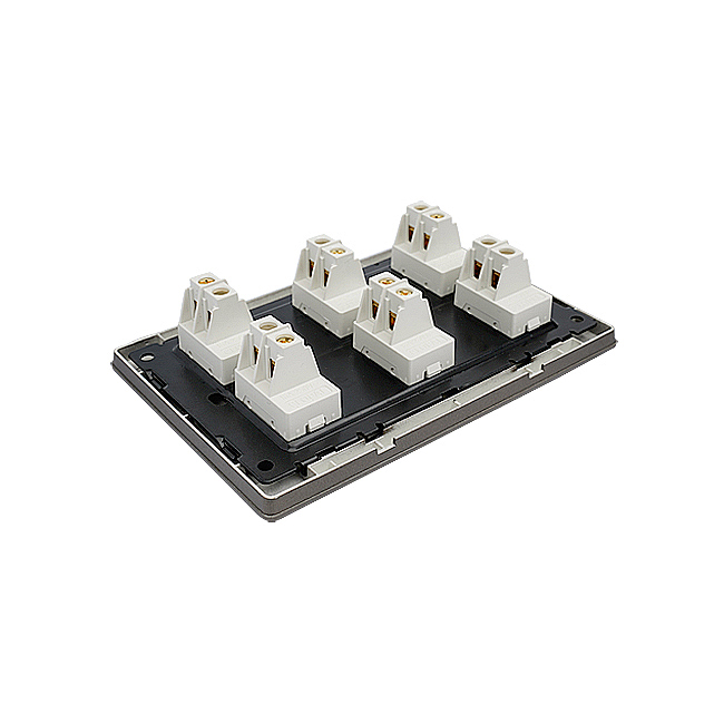 Clopal Flatty Series 6-Gang Switch Superior Quality 5 Clopal Flatty Series 6-Gang Switch Superior Quality - Image 5