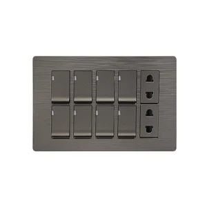 8 Switch 2 Socket Flatty Clopal