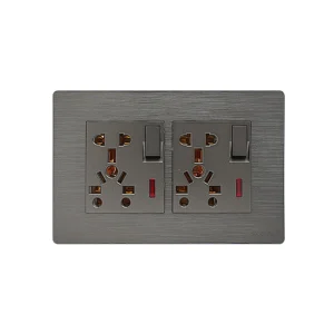Double 6 in 1 Socket Flatty Series Clopal