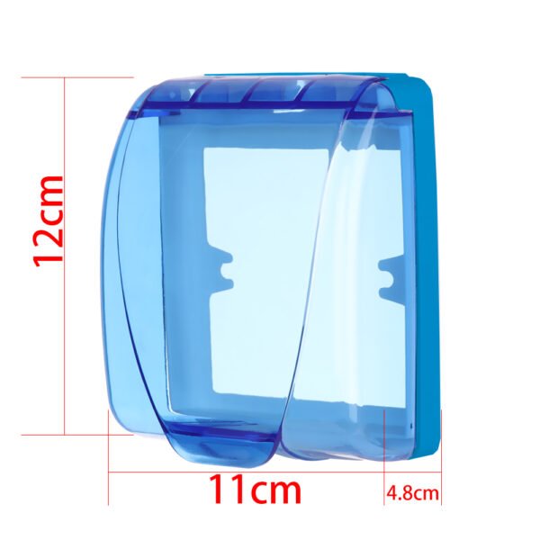Waterproof Cover Transparent Concealed Switch Box Cover 4 Waterproof Cover Transparent Concealed Switch Box Cover - Image 4