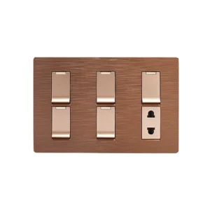 5 Switch 1 Socket Pro7 Clopal Electric at Arfa Trading