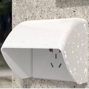 Universal Wall Socket Waterproof Housing Protection Cover Outdoor Power Supply Control Door Button