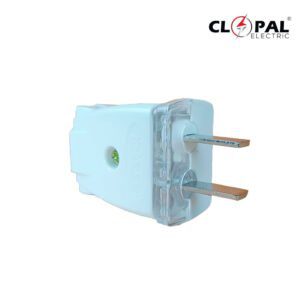 US 2-pin Electrical Plug 10amp Clopal
