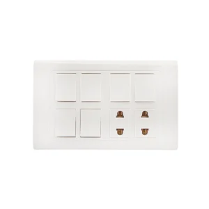 typer 6 switch 2 socket