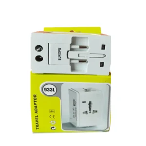 Universal Travel Multi Adapter and Charger 1 USB International AC Plug Online in Pakistan