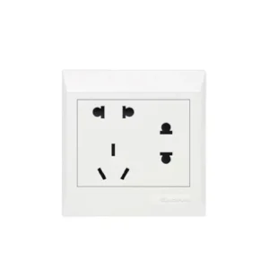 American Socket + 2 Socket Premium Quality Sheet. Ideas White Series Clopal.