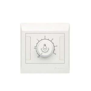 Dimmer 630W for light in pure white color sheet. Ideas White Series Clopal.
