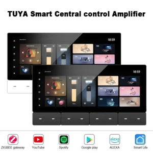 Clopal 6.2” Smart Touch Zigbee Control Panel – Android 11 Wall-Mounted Audio Amplifier with Alexa, IR & WiFi - Clopal Smart Touch Control Panel in Pakistan. Best Wifi Smart Switches in Karachi, Pakistan.