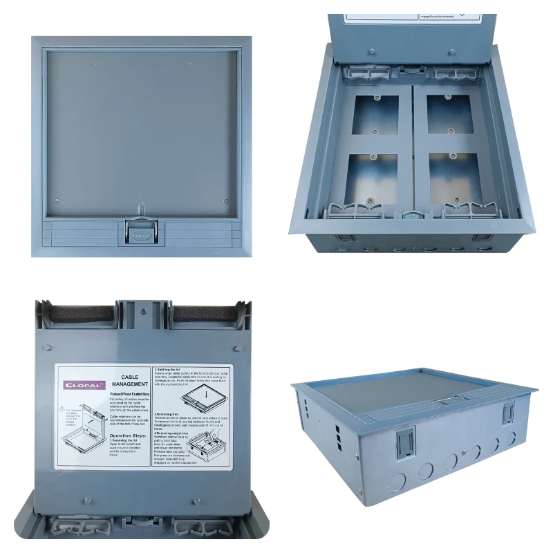 Floor box metal base 4 holes. Clopal floor boxes price in Karachi, Pakistan