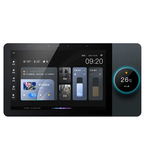 Clopal Smart Knob Wireless Home Control Panel – 6” Android Touch Screen with Zigbee Gateway & Voice Control - Image 8