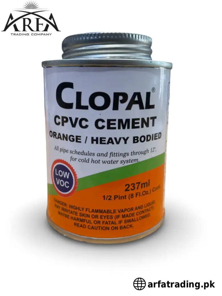 Clopal CPVC Solvent Cement - Best Solvent Cement in Pakistan. Available at Arfa Trading.